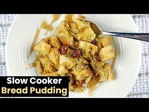 Slow Cooker Bread Pudding