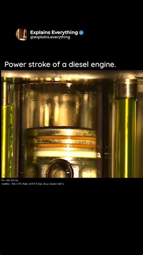 Explains Everything on Instagram: "Ever wondered what actually happens inside a diesel engine when it unleashes that raw, powerful surge we call the power stroke? This single moment is the heartbeat of every heavy-duty machine we rely on — from trucks hauling mountains to generators powering entire towns. The power stroke isn’t just a mechanical step… it’s the exact point where diesel engines convert pressure, combustion, and precision timing into pure mechanical energy. And understanding it exp