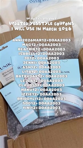 YesStyle Coupons and Rewards Codes for March 2026