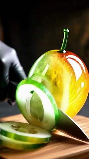 amezing 🔥🔥 ai mango 💗💗cutting video #shorts