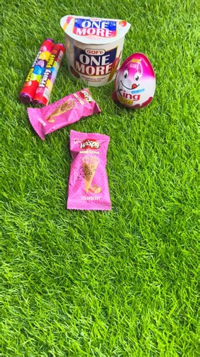 Unboxing Mini Cone Strawberry Flavour ASMR