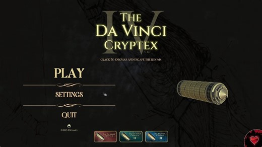 《达芬奇密码筒4》(The Da Vinci Cryptex 4)流程