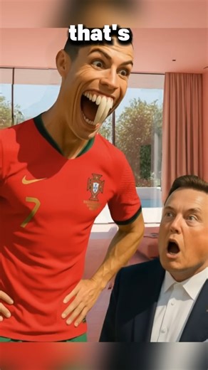 Ronaldo’s Growing Teeth Challenge! 😂🔥 | Longest Teeth Wins the Golden Minecraft Pickaxe #ronaldo