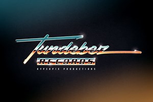 [FREE PSD] 80S CHROME TEXT AND LOGO EFFECT