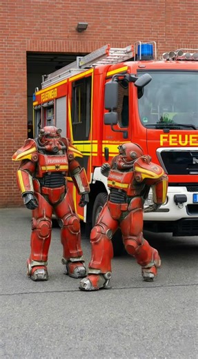 mal wieder schwierige Aufgaben zu lösen hier ist die passende Ausrüstung dazu #fyp #fürdich #fallout #dancing #feuerwehr