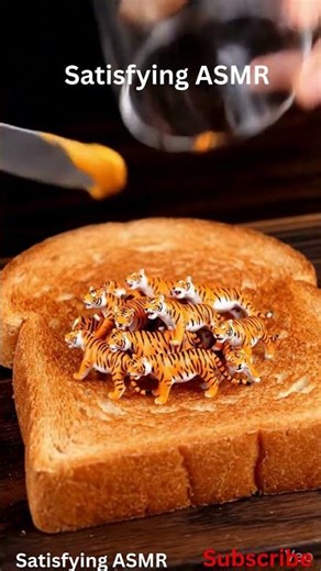 Satisfying ASMR video tiger #viral #satisfying #asmr #relaxing