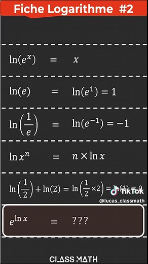 Comprendre le logarithme népérien en 1 minute