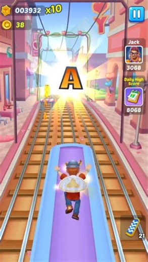 Subway Surfers Endless Chase – Smooth Gameplay 85 #gaming #shorts