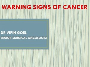 Warning Signs of CANCER? How to diagnose Cancer early. (7 symptoms one should know)