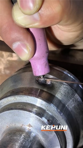 Kepuni Welder on Instagram: "Cold Welding Machine - stored energy pulse TIG Welding (low temperature, not no temperature)"