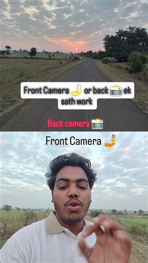 front Camera 🤳 or back camera how to work in android phone #androidblue#androidp #facts #shortviral