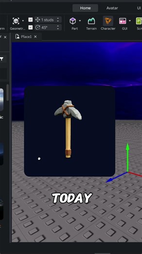 Amazing 3d tool for you to use inside roblox studio #robloxfyp #roblox #robloxstudio