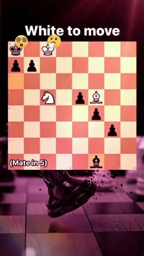 Mate in 5 Challenge 😈 Only 1% Can Solve! #chess #checkmate