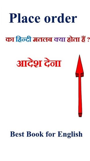Place order meaning in hindi | Place order ka matlab kya hota hai | Place order in hindi