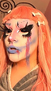 My grandparents love my genderless monster style - will they like my typical teen makeover? 🤔 #reels #transformation #transformed #gender #identity #alternative #makeup | truly