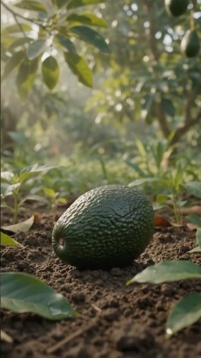 Realistic Avocado Growing Timelapse | 4K 🥑