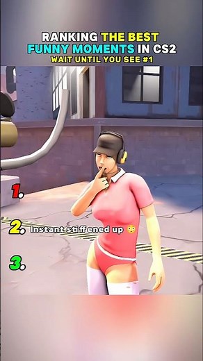 Ranking Top 3 Funny Moments In Cs2 (by Lichtenstein) #cs2 #cs2memes
