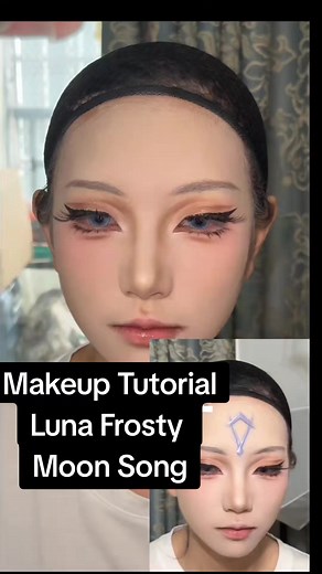 Luna Frosty Moon Song Makeup Tutorial | Transform Your Cosplay Look