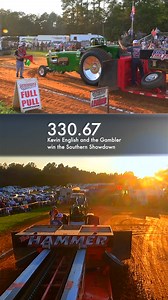 Kevin English and the Gambler 💀🤠 at the Southern Showdown #v8swapped #modifiedtractors #tractors #tractorpulls #tractorpulling #chevy #johndeere #dragonmotorsports #theOGgambler | WWPTV Video