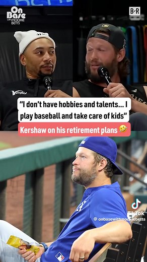 Clayton Kershaw in discussing his " non plan " plans on Mookie Betts podcast. #dodgers #ClaytonKershaw #mookiebetts | Cari Spitzig