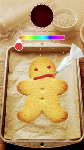 MAKING GINGERBREAD MAN