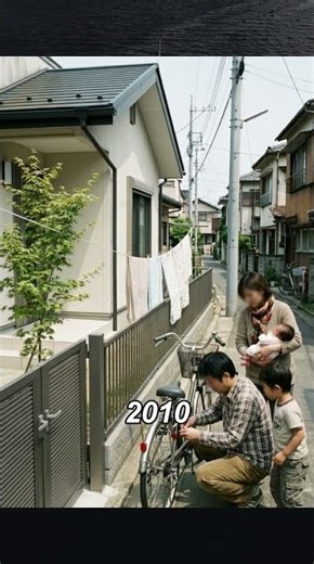 Tokyo Street View Time-Lapse 2000–2020: A Family #Shorts #tokyo