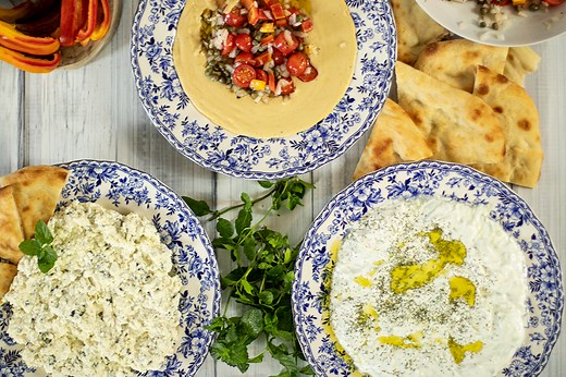 3 Easy & Delicious Greek Dips