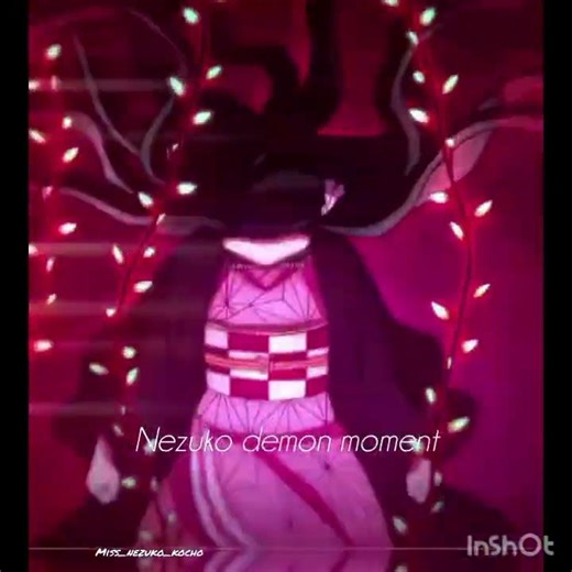 nezuko cutie and demon moment