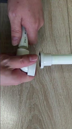 PVC Union Elbow Pipe Connector Installation Tips | Leak Proof Pipe Joint #ideas #shorts #pipefitting