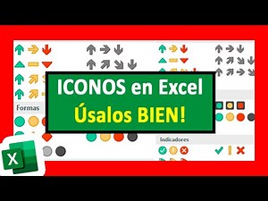 🔴🟡🟢CONJUNTO DE ICONOS - Cómo aplicar formato Condicional en Excel | Curso Básico Excel Gratis 2022