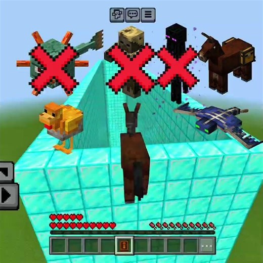 I Tested Dripstone on Every Mob 🤯😍 #shorts #minecraft #gaming #viral