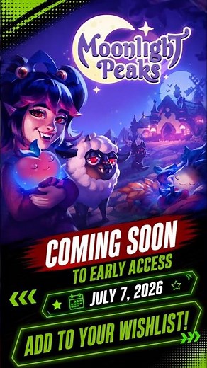 Moonlight Peaks Looks Like Stardew Valley With Vampires! 🦇 New Cozy Farming RPG 2026