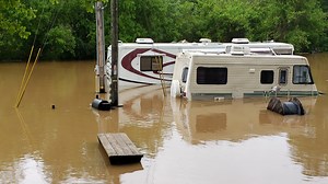 Flooding forces dozens from their homes in Covington