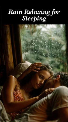 🌦️ ASMR Rain Sounds Relaxing #asmrrain #shorts #love #rain