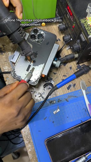 iPhone 14 Promax Backglass Replacement Guide