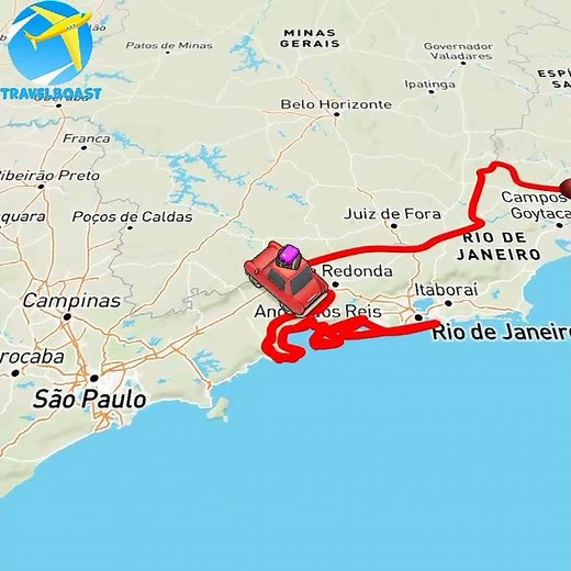 mapa do Estado do Rio de janeiro