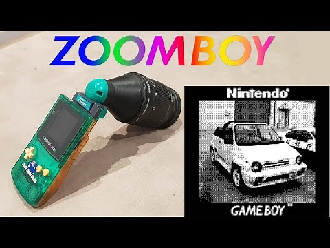 Hacking an Original Gameboy Camera. Moding for DSLR lenses and How To Download Photos to Your PC.