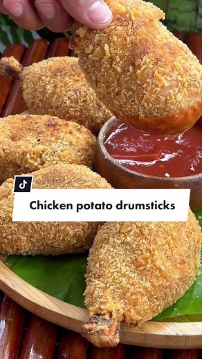 Delicious Chicken Potato Drumsticks Recipe