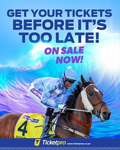 The biggest horseracing event in the country is around the corner, but here's the catch – tickets are selling fast! Don’t find yourself on the sidelines, scrolling through your feed and wishing you were there to experience the fashion, races, and entertainment! Get in on the action by purchasing your tickets at Ticketpro. #HDJ2024 #HDJ #HollywoodbetsDurbanJuly #HDJRideTheWave #TicketPro | Hollywoodbets Durban July