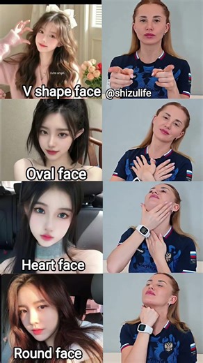 How to Find Your Face Shape? V, Oval, Heart or Round 💖