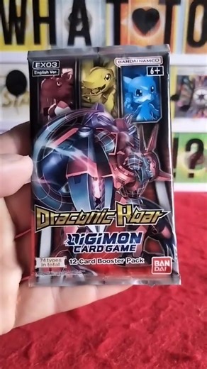 What To Open Next!? 2022 Digimon Draconic Roar Booster Pack EX03