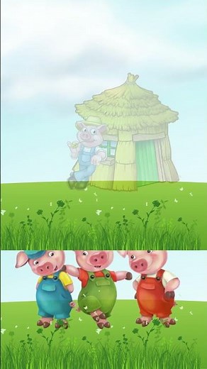 The Three Little Pigs #kids #shorts #story
