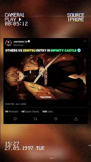Zenitsu Entry in Infinity Castle 🥶 | Demon Slayer | #demonslayer #animeshorts