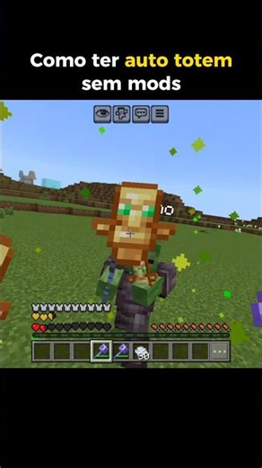 ⚔️ Como ter Auto Totem sem mods no Minecraft