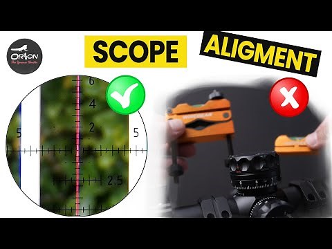 How to Install/Align a Rifle Scope like a PRO in 3 mins!