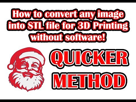 Convert Any Image to STL Without Software and Quicker