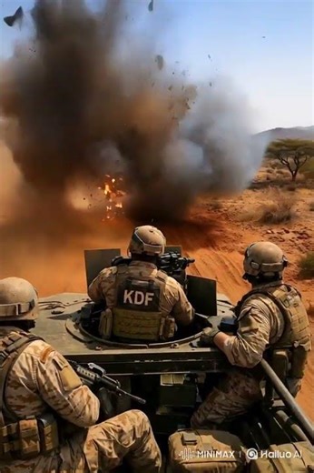 KDF Convoy Ambushed: Landmine Explosion in Turkana” #militaryshorts