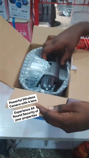 Wireless 4-Lens PTZ Camera delivers wide-angle, multi-view surveillance in one smart system. When security matters, coverage matters even more. With pan, tilt, and zoom functionality, you get full coverage of your home, shop, office, or compound, all monitored remotely from your phone, on the go. ✔ 4-lens panoramic viewing ✔ PTZ control for full area coverage ✔ Clear video day & night ✔ Wireless setup with mobile access ✔ Ideal for homes, businesses & outdoor security Order on WhatsApp now. | Vs