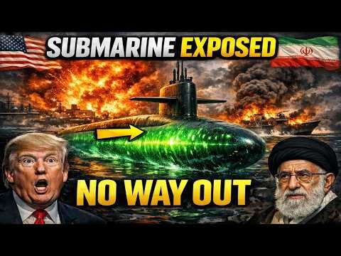 U.S. Ohio-Class Submarine Exposed by Neon Glow… Then This Happened