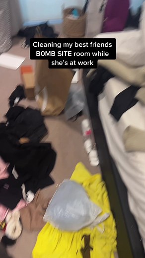 Cleaning My Best Friend's Room While She's at Work